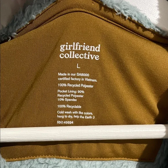 GIRLFRIEND COLLECTIVE | NWT Ice Recycled Half-Zip Fleece - Picture 5 of 7